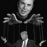 Elon Musk puppeting Trump