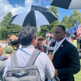 Congressman Jackson with the Korean Church Coalition