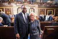 Congresswoman Debbie Dingell and Congressman Jonathan Jackson 