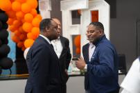 Congressman Jackson at the Leo High School Ribbon Cutting