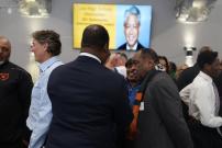 Congressman Jackson at the Leo High School Ribbon Cutting