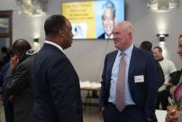 Congressman Jackson at the Leo High School Ribbon Cutting