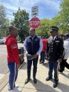 Congressman Jackson attends Alderman David Moore's Memorial Day Parade to honor America's veterans.