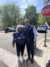 Congressman Jackson attends Alderman David Moore's Memorial Day Parade to honor America's veterans.