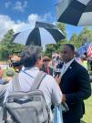 Congressman Jackson with the Korean Church Coalition