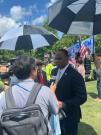 Congressman Jackson with the Korean Church Coalition
