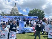 Congressman Jackson with the Korean Church Coalition
